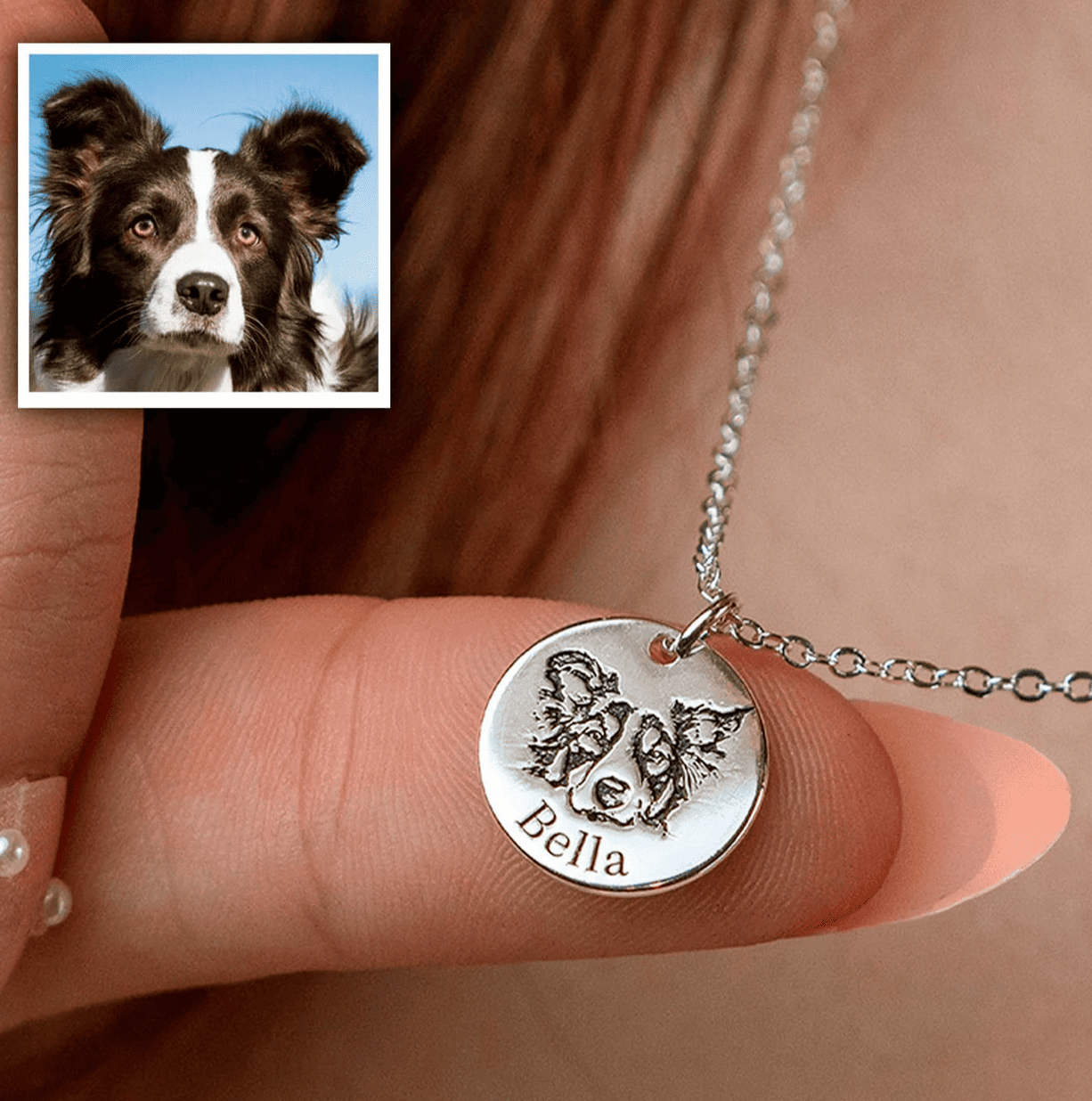 Pet Love - Pendente personalizzato (64955084931409)